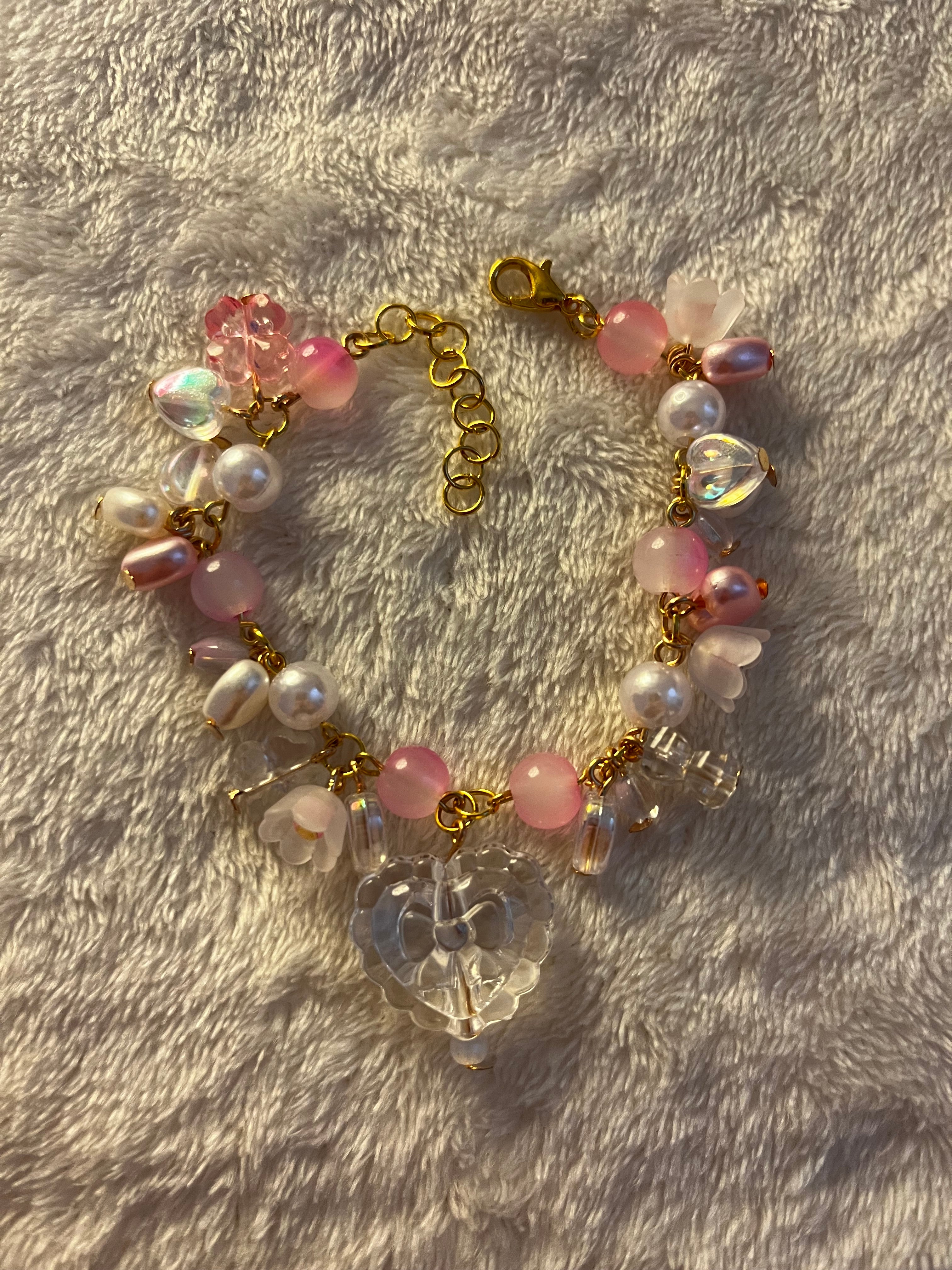 Love You Cluster Bracelet