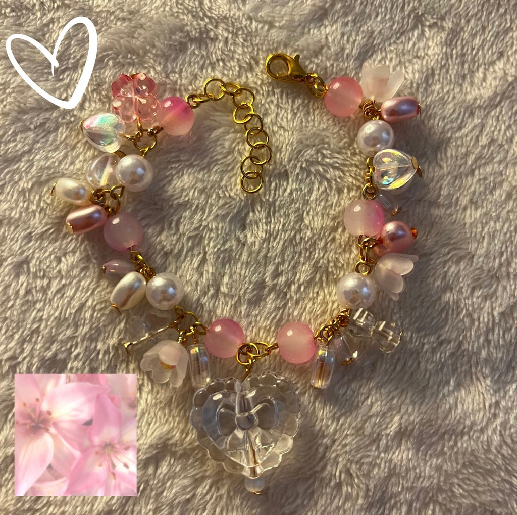 Love You Cluster Bracelet